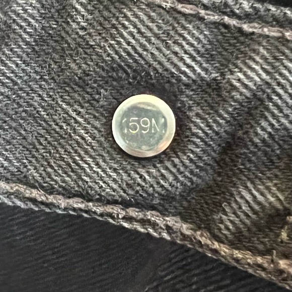 Vintage Levi’s 512 Slim Fit High Rise Waist Black 28x30 Tag Size 11 - Picture 6 of 6